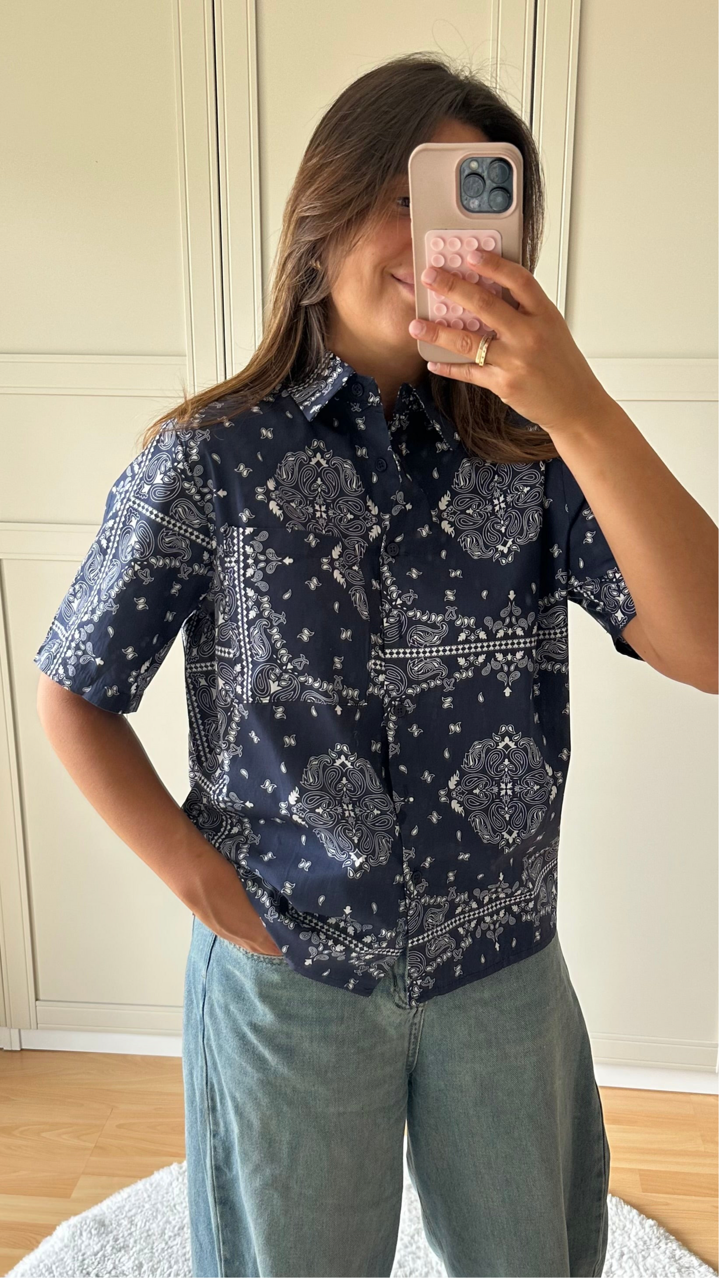 Chemise Bandana