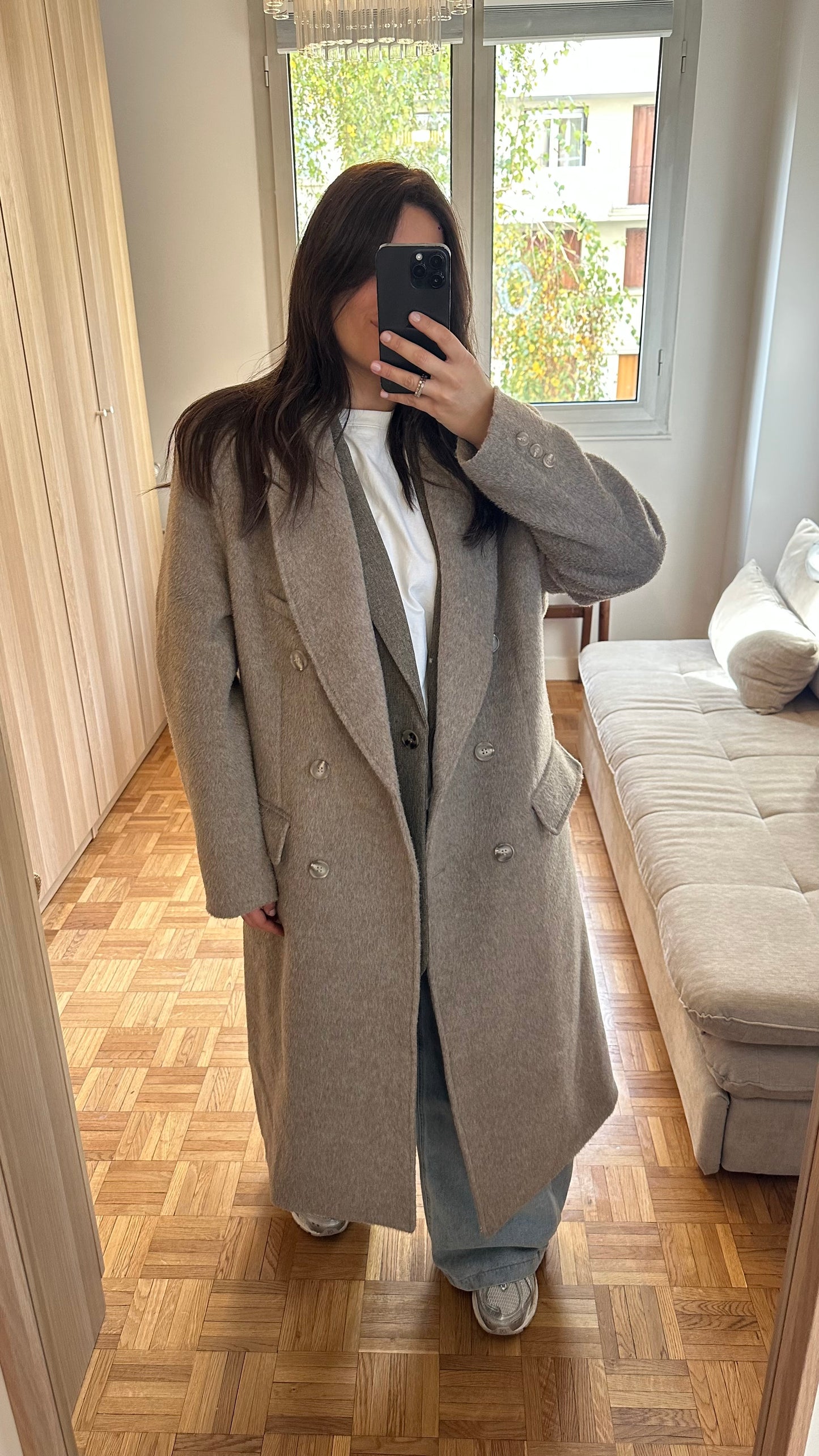 Manteau Lara Taupe